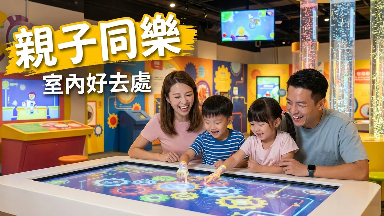香港親子室內好去處2026：雨天假日帶小朋友去邊？