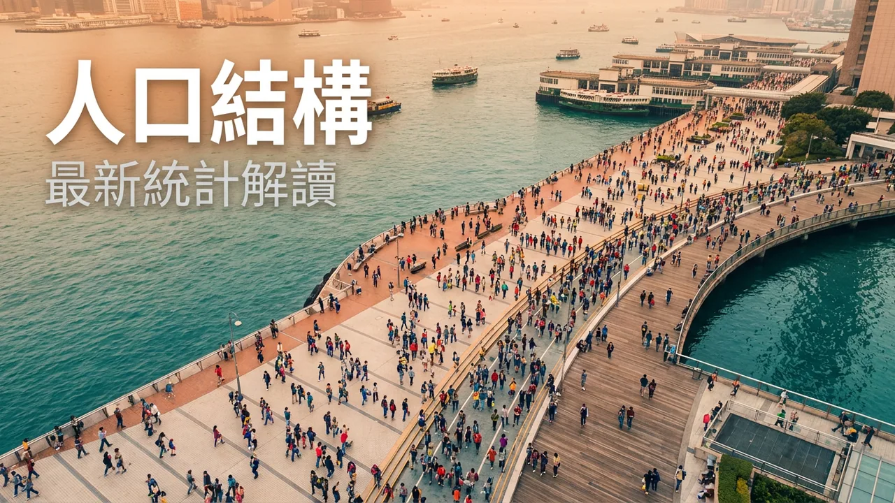香港人口結構變化：最新統計數字解讀