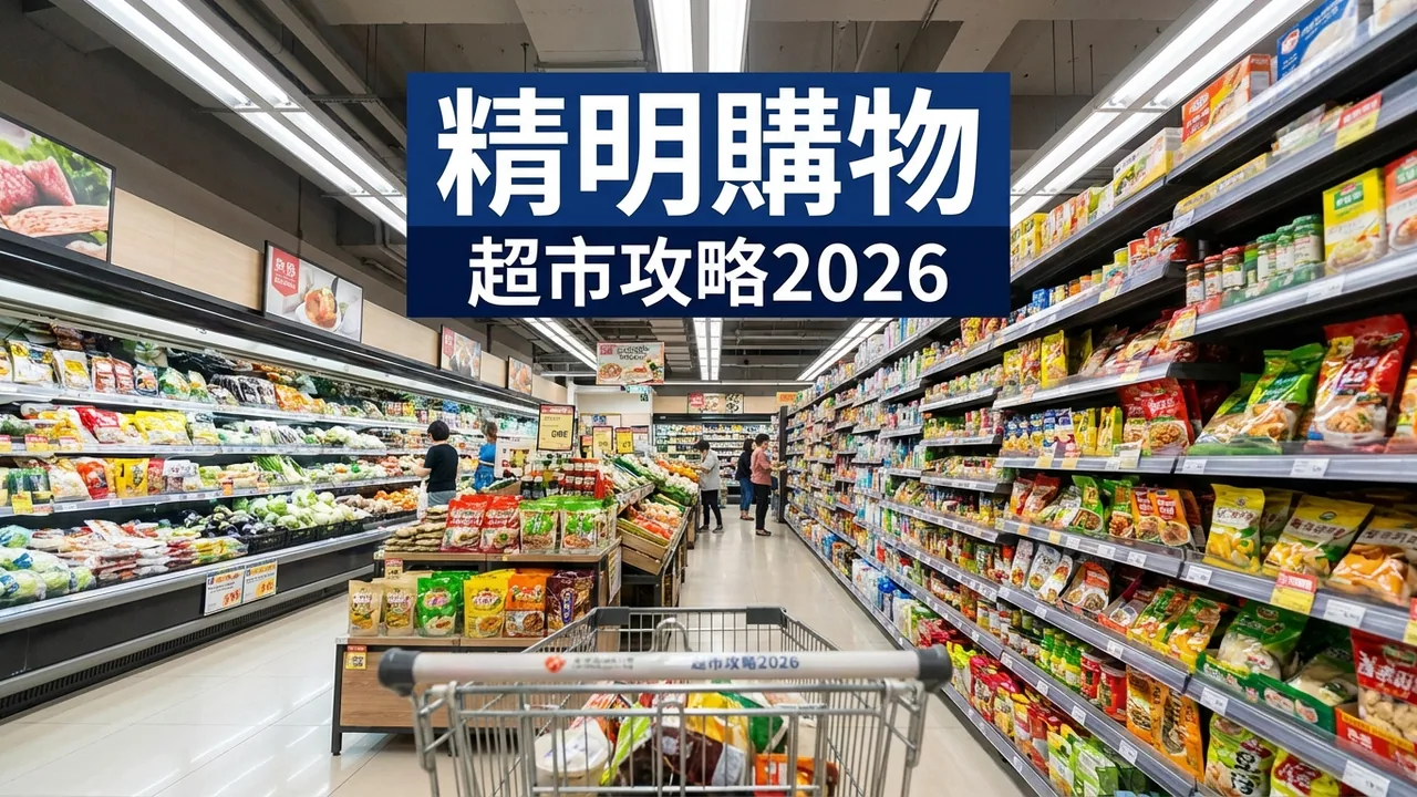 香港超市購物攻略2026：邊間超市買咩最抵？